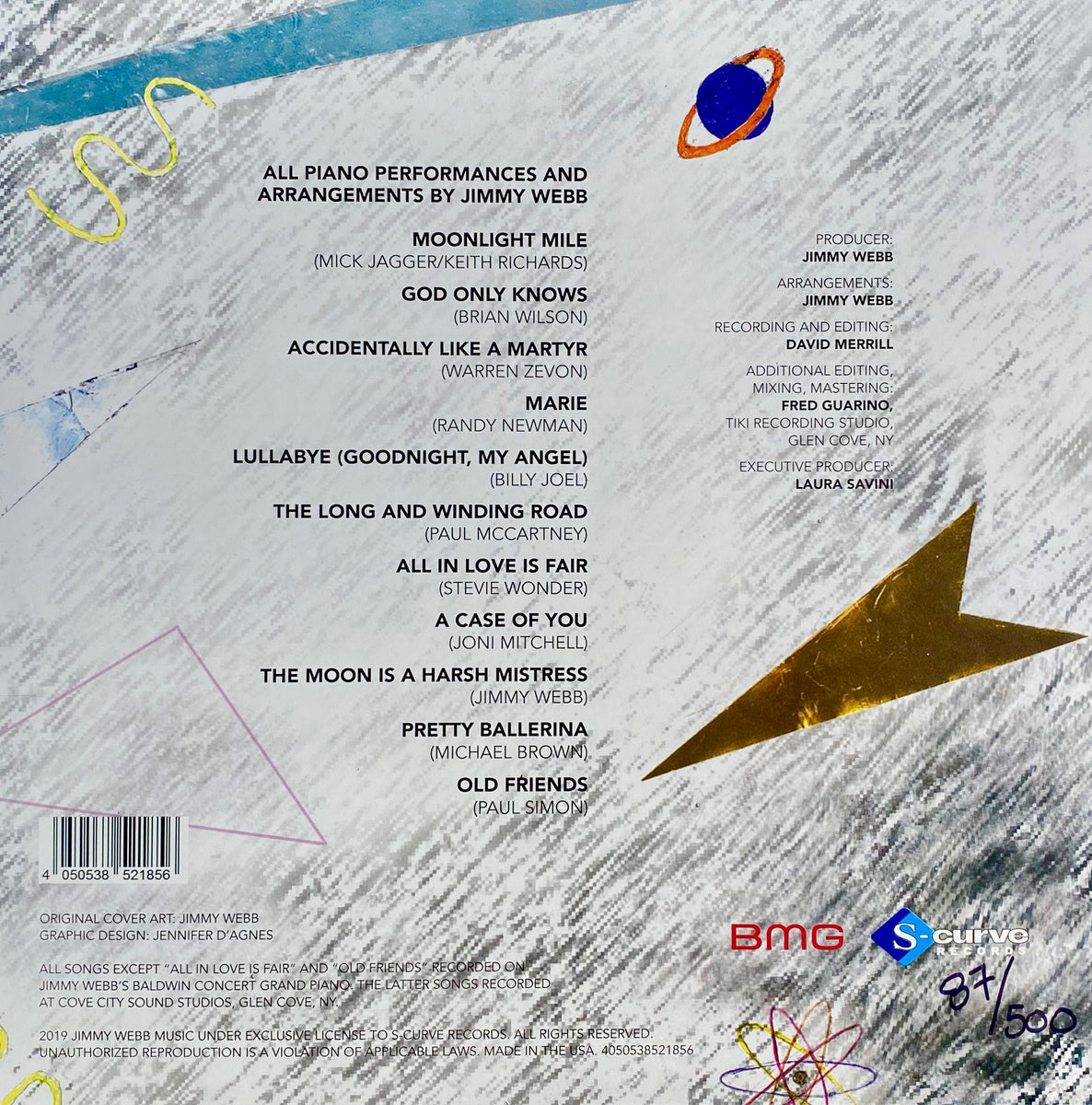 Jimmy b SlipCover Exclusive Limited Edition Vinyl (Only 500 Avai